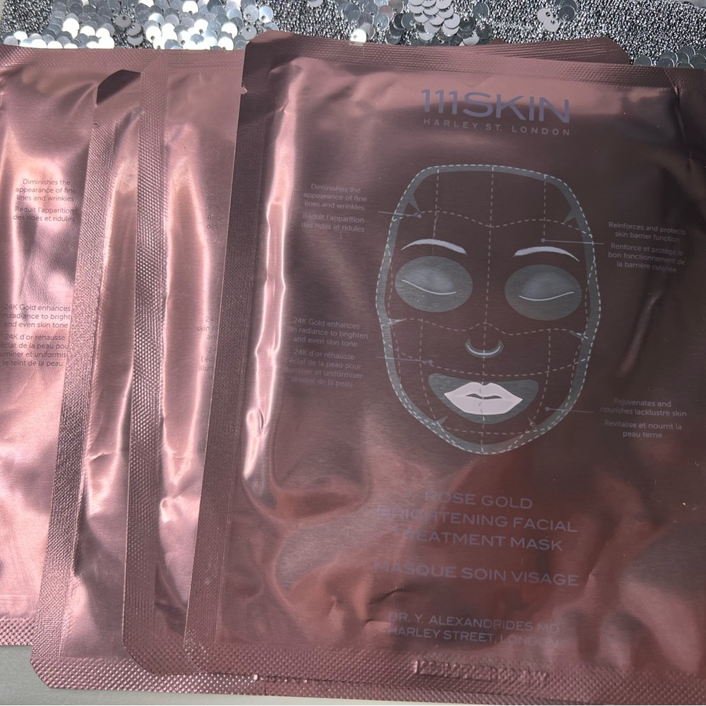 111skin rose gold mask